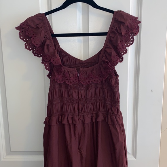 Madewell Lucie Embroidered Cotton Midi Dress - Picture 8 of 10